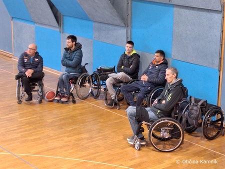 Košarka na vozičkih v Športni dvorani v Kamniku (5)